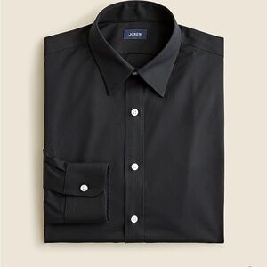 J. Crew Bowery wrinkle-free dress shirt with point collar